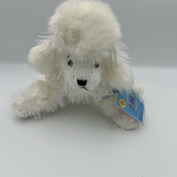 White Plush Poodle Toy Webkinz - Picture 1 of 5